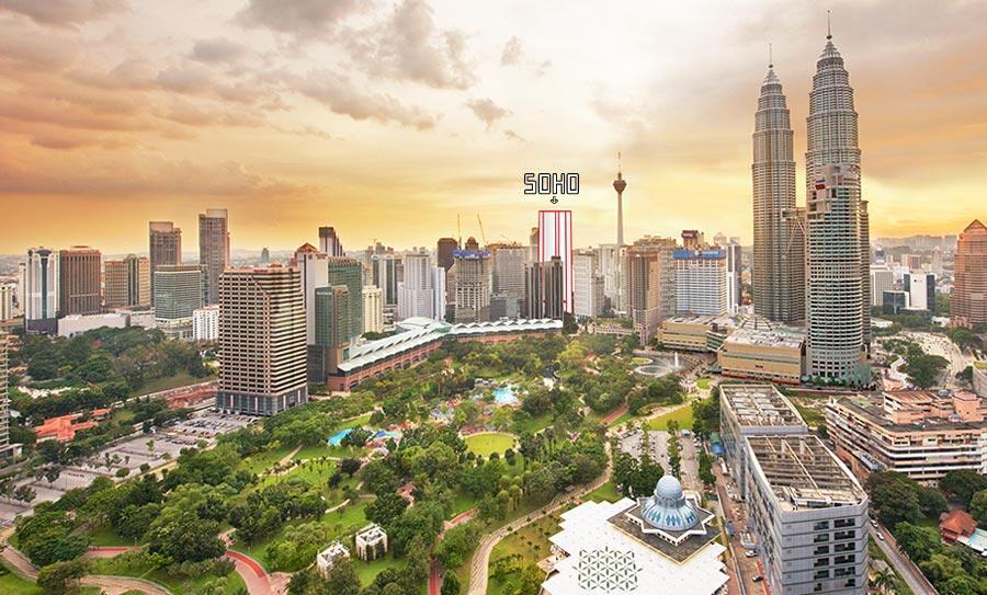 Soho Suites Klcc By Laberry Homestay Kuala Lumpur Kültér fotó